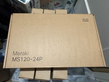NEW CISCO MERAKI MS120-24P HW Cloud-managed gigabit access switch 24 PoE+ ports picture