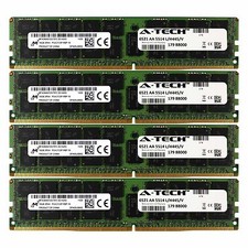 PC4-17000 Micron 64GB Kit 4x 16GB HP Cloudline CL2100 CL2200 G3 1211R Memory RAM picture