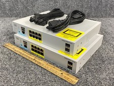 Lot of 2 Cisco WS-C2960L-8PS-LL 8-Port Catalyst 2960-L Switches w/ Power Cords picture
