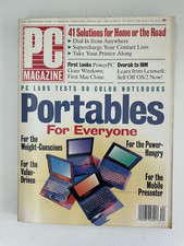 PC MAGAZINE~COMPUTER~AUGUST 1995~VOL 14~#14~BACK ISSUE~PORTABLES FOR EVERYONE picture
