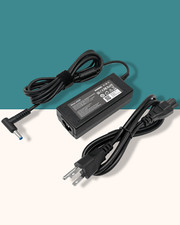 45W HP Laptop Charger Blue Tip, Compatible with Pavilion x360, Zbook 14u/15u picture