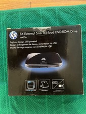 HP 8X External Slim Top-Load DVD-ROM Drive USB rm475e picture