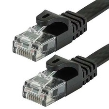 Monoprice Patch Cord,Cat 5e,Flexboot,Black,2.0 ft. 9546 Monoprice 9546 picture