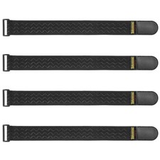 Trilancer Elastic Cinch Straps with Anti-Slip Strips, 18'' x 2'' (4 Pack) picture