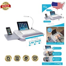 Memory Foam Lap Desk w/ USB Light - 15