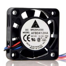 DELTA AFB0412HA-F00 4010 DC12V 0.14A 4CM Dual Ball Cooling Fan picture