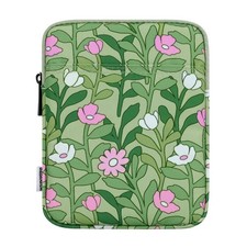6-7 Inch Universal Padded Sleeve for eReader, Cyan+Flower picture