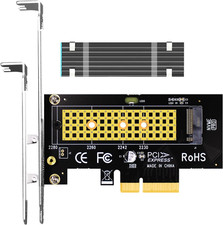 PA09-HS M.2 Nvme to Pcie 4.0 X4 Adapter with M.2 Heatsink for M.2 Nvme SSD picture