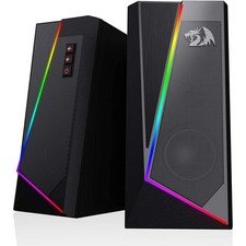 Enhanced GS520 2.0 Channel RGB Desktop Speakers with Touch Control & Volume Ease picture