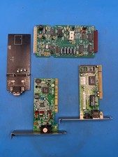 Lot of 4 Vintage PCI ISA Expansion Cards SMC NIC Creative Modem More RE picture