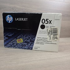 Genuine HP CE505X (05X) Black High-Yield Toner Cartridge - Factory Sealed picture