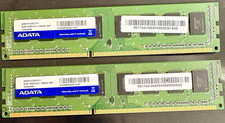 ADATA 8GB (2x4GB) DDR3 PC3-10600U 240-Pin DIMM Unbuffered AD63I1C08ZZE1 picture