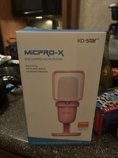 New Ko-star Professional Rgb Gaming Microphone PINK picture