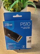 Crucial P510 PCIe Gen5 NVMe 2TB SSD, Up to 10,000MB/s, TLC NAND, Laptop & Deskto picture