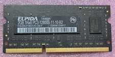 ELPIDA 2GB 1RX8 PC3-12800-11-10-B2 EBJ20UF8BDU5-GN-F picture