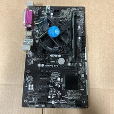 ASRock H81 Pro BTC Motherboard CPU RAM Combo (Celeron G1840 2.8GHZ 4GB DDR3) picture