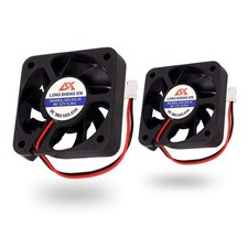2 PCS 50mm x x 10mm Brushless Cooling Fan, ICSTATION DC 12V Fan*2 picture