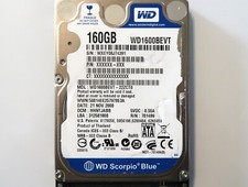 WD1600BEVT-22ZCT0 HHNTJABB (WXEY) Thailand 2.5
