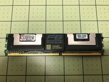 Kingston KVR667D2D4F5K2/8G 8GB (2x4GB) DDR2 Fully Buffered FB ECC PC2-5300  picture