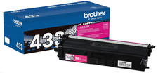 Brother TN433M Magenta Toner Genuine OEM High Yield 4000 Pages New picture