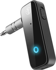 Upgraded Aux Bluetooth 5.4 Adapter for Car, 3.5mm Audio Jack | 2 in 1 Bluetoo... picture