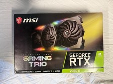 MSI NVIDIA GeForce RTX 2080 Ti 11GB GDDR6 Graphics Card - 912V371097 picture