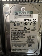 HP 2TB 7.2K 6Gb/s 2.5