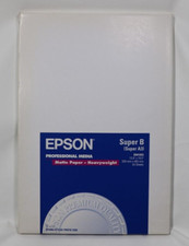 Epson S041263  Photo Paper, 52 lbs., Matte, 13 x 19 (Pack of 50) NEW picture