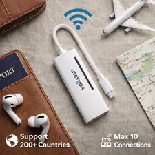 NomadsFi CordFi Global WIFI Dongle with 5GB data preload (PowerBy GlocalMe) picture