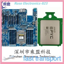 mz32-ar0+AMD Gigabyte EPYC 7452 cores 64threads 2.35GHz combination Used picture