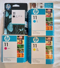 Set of 4 New Sealed Genuine HP 11 Printhead C4810A C4811A C4812A C4813A OEM picture