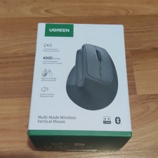 UGREEN Ergonomic Wireless Vertical Mouse 2.4G/Bluetooth 4000DPI 6-Button Mouse picture