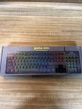 ONN LED Gaming Keyboard Wired Backlit 5 Colors USB 2023 Windows Mac TESTED picture