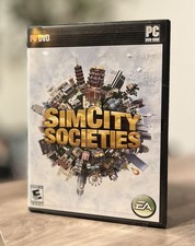 SIM CITY SIMCITY SOCIETIES PC DVD WIN EA Games Conplete Big Box Manual & Disk picture