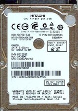 HTS547564A9E384 P/N: 0J15282  MLC: DA3896   HITACHI SATA 640GB  picture