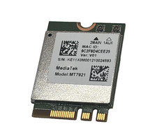 Dell Mediatek MT7921 Wireless Dual Band WLAN WiFi Bluetooth 5.2 M.2 picture