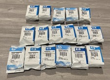 Lot of 17 Genuine HP Cartridges – Mixed. All Expired. Mostly Sealed, Unopened picture