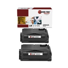 2Pk LTS 42A Q5942A Black Compatible for HP LaserJet 4240 4240n 4250 4250n Toner picture