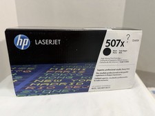 Genuine HP 507X (CE400X) OEM Black LaserJet Toner Cartridge - New picture