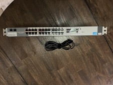 HP PROCURVE 1800-24G J9028B 24-PORT MANAGED GIGABIT SWITCH, Tested and Working picture