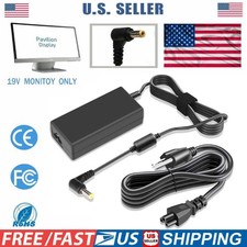 Monitor Charger Power Cord for HP Pavilion 20 21.5 23 23.8 25 27 Inch Adapter picture