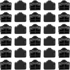30 Pcs Silicone RJ45 Ethernet Hub Port RJ45 Anti-Dust Cover Cap Protector Plugs picture