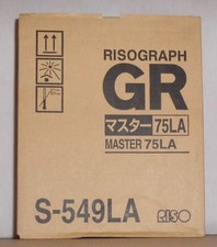 Riso S-549LA Master GR75LA Reel Risograph GR 1700 1750 2700 2710 2750 ORIGINAL BOX picture