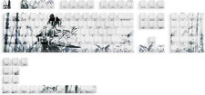 XVX Real Ceramic Keycaps, 120-Key Side-Printed Cherry Profile Keycap Set picture