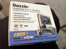 Dazzle Universal 6 in 1 Card Reader for Windows & Mac for digital media type AV picture
