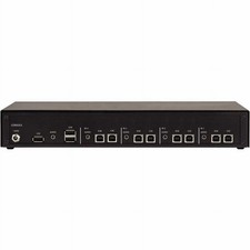 BLACK BOX CORPORATION KVS4-1004KX SECURE KM SWITCHES PROTECT AGAINST CYBER INT picture