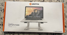 Griffin Elevator Aluminum Laptop Stand Clear Anti-Slip Riser Universal NEW / OB picture