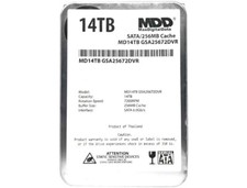 MDD 14TB 7200 RPM 256MB Cache SATA 6.0Gb/s 3.5