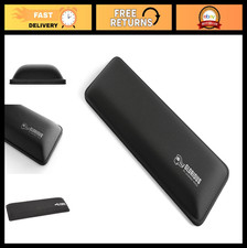 Ergonomic Wrist Pad for Mechanical Keyboards - Compact Black, Stitched Edges, 12 picture