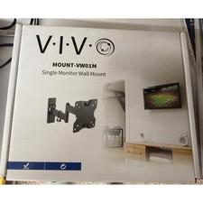 VIVO MOUNT-VW01M Single Monitor Wall Mount VESA 75x75 100x100 Brand New picture